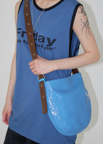 COLOR STRAP BUCKLE BAG